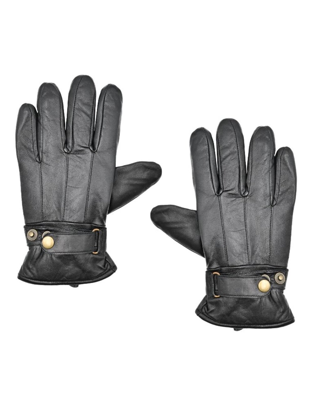 Mens Lambskin Leather Winter Gloves